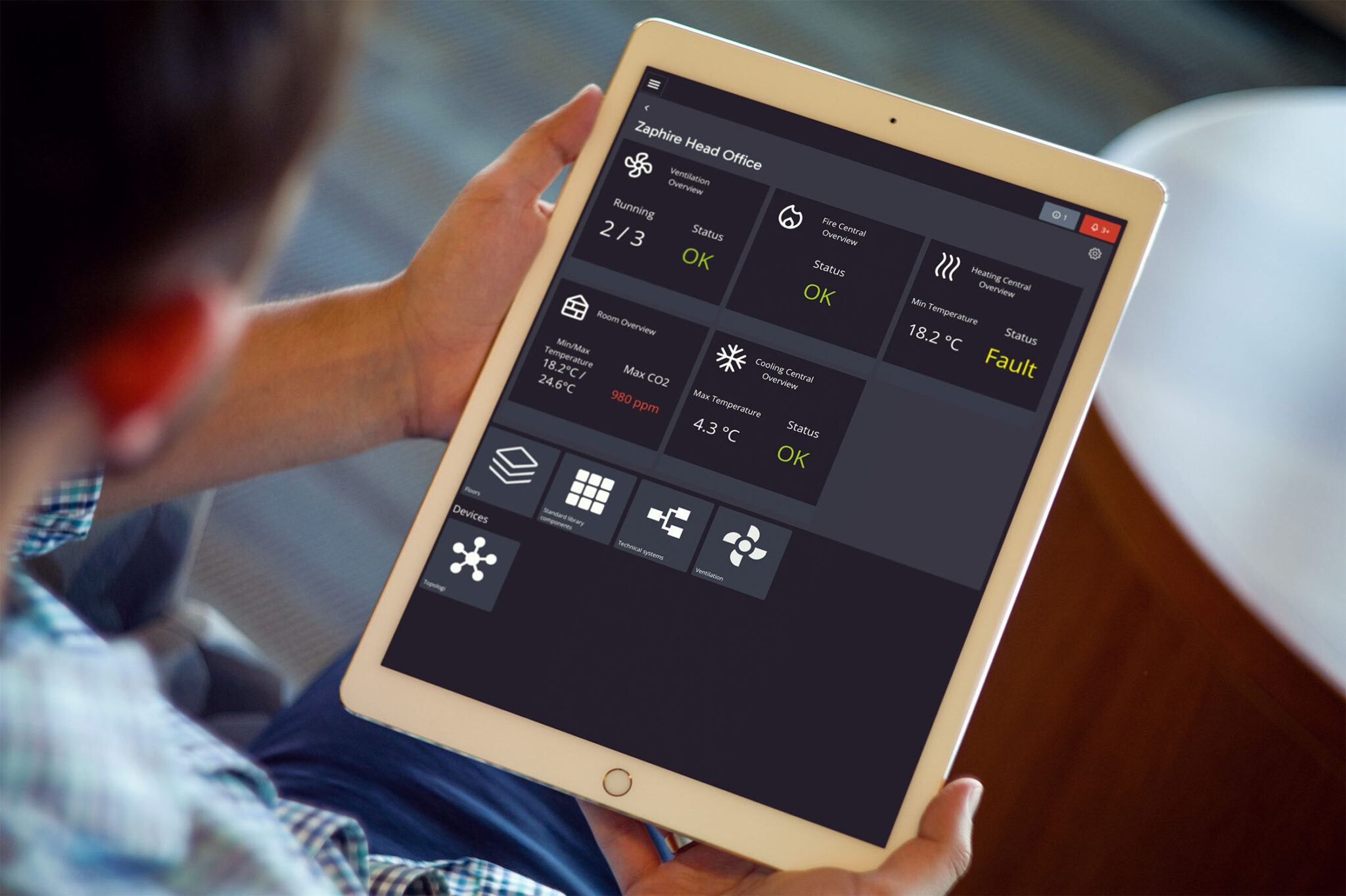 Zaphire BMS dashboard